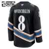 Washington Capitals Fanatics Premium Alexander Ovechkin 2024-25 Alternate Schwarz Trikot - Kinder